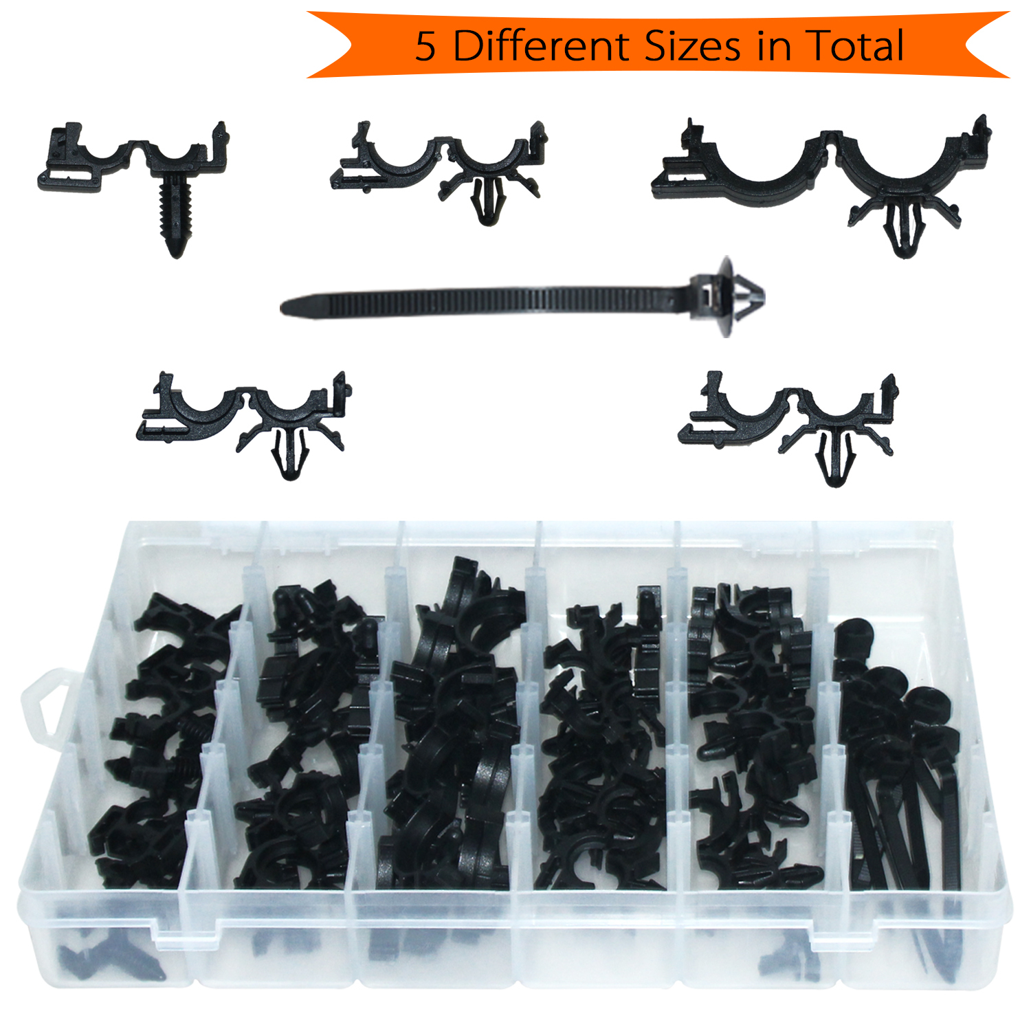 56 PCS Auto Clips Car Wire Harness Routing Clip Assortment ... clip art car wiring harness 