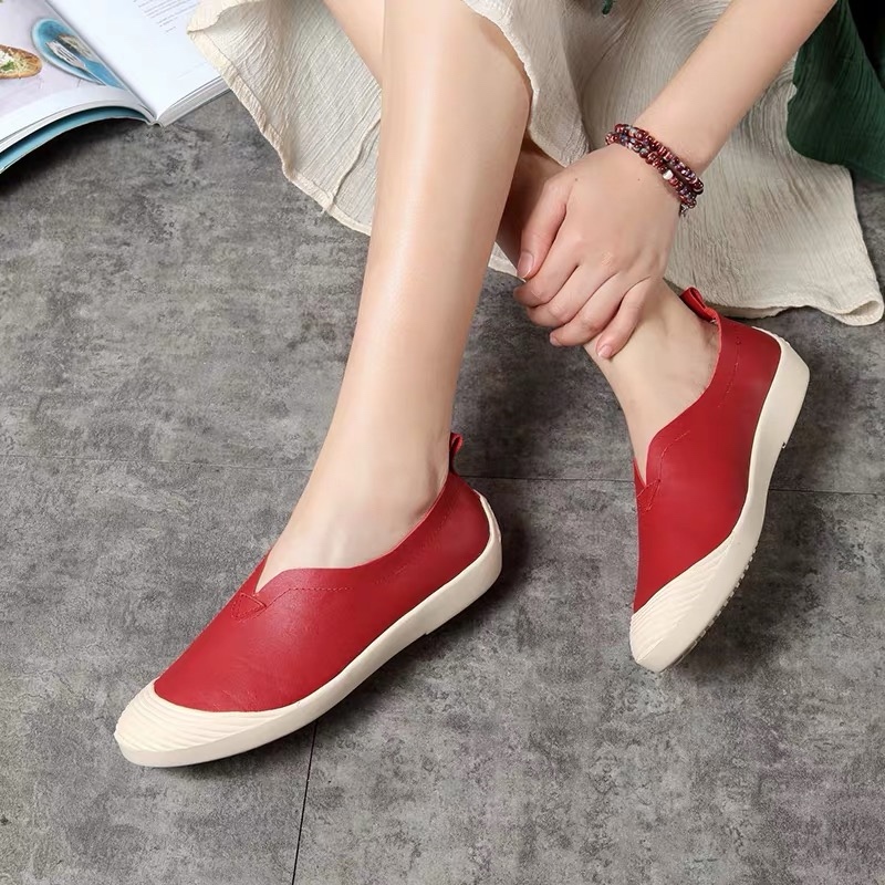 soft leather casual shoes
