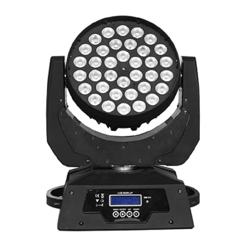 Stage 36x10W 4in1 RGBW LED Moving Wash Moving Head Light With Zoom