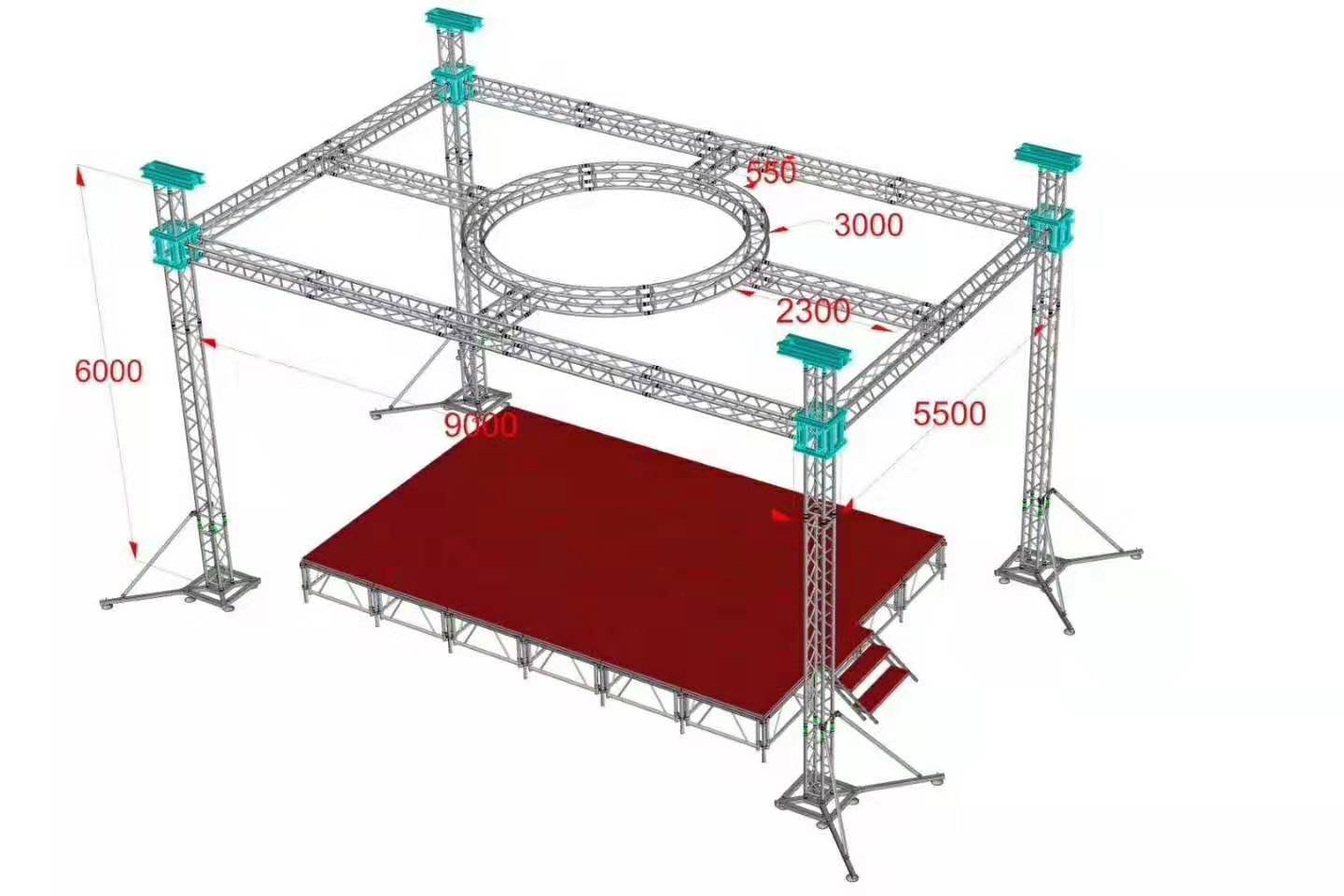 custom entertainment truss | entertainment truss | customized event truss structures