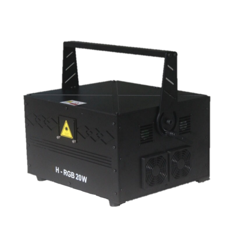 20W Full Color Fountain DJ Outdoor Programmable Laser Projector Light