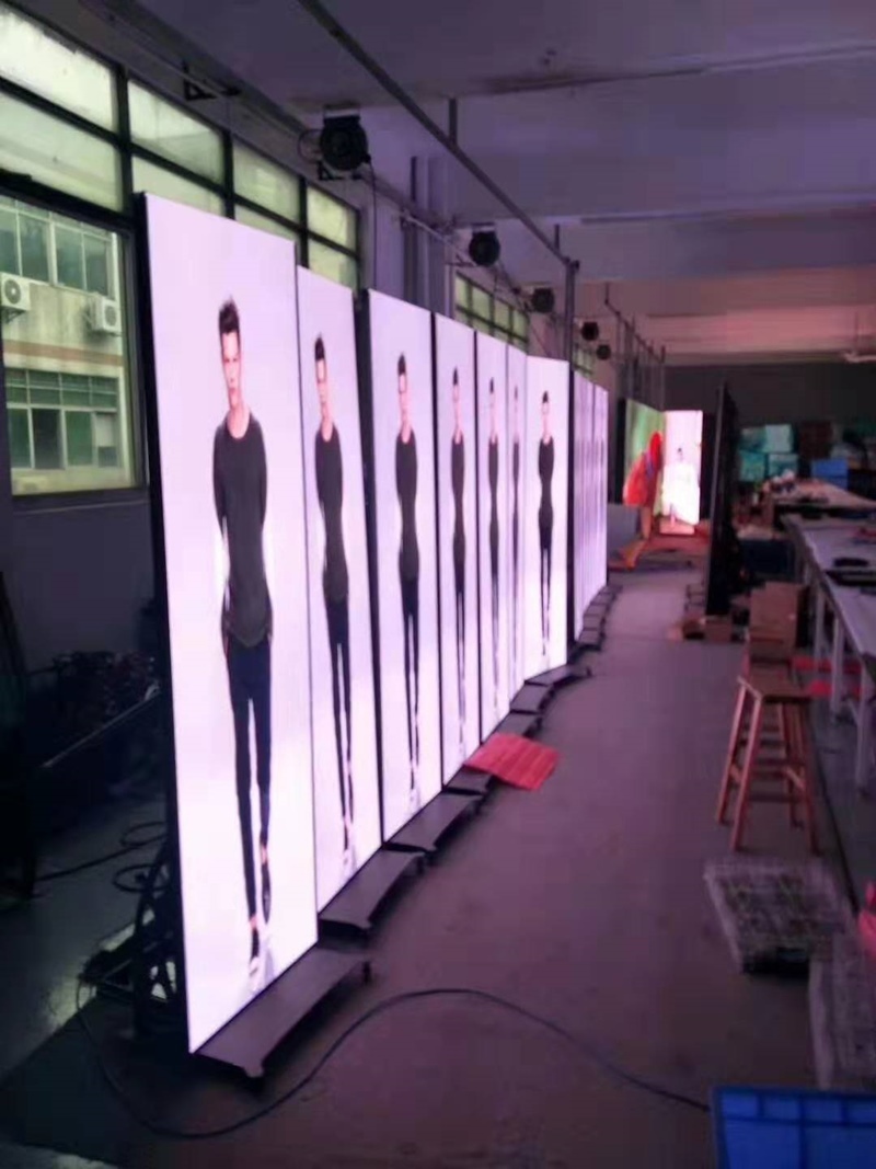 poster screen | vertical led poster screen | mobile portable poster screen