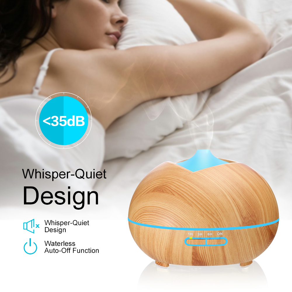 wooden LED Humidifier