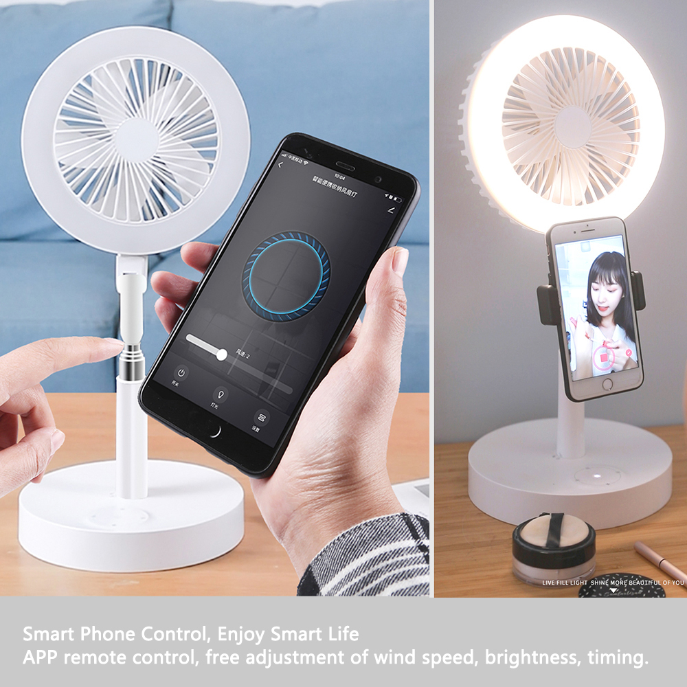 usb lamp with fan for home