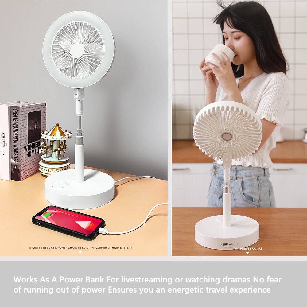 smart usb lamp with fan