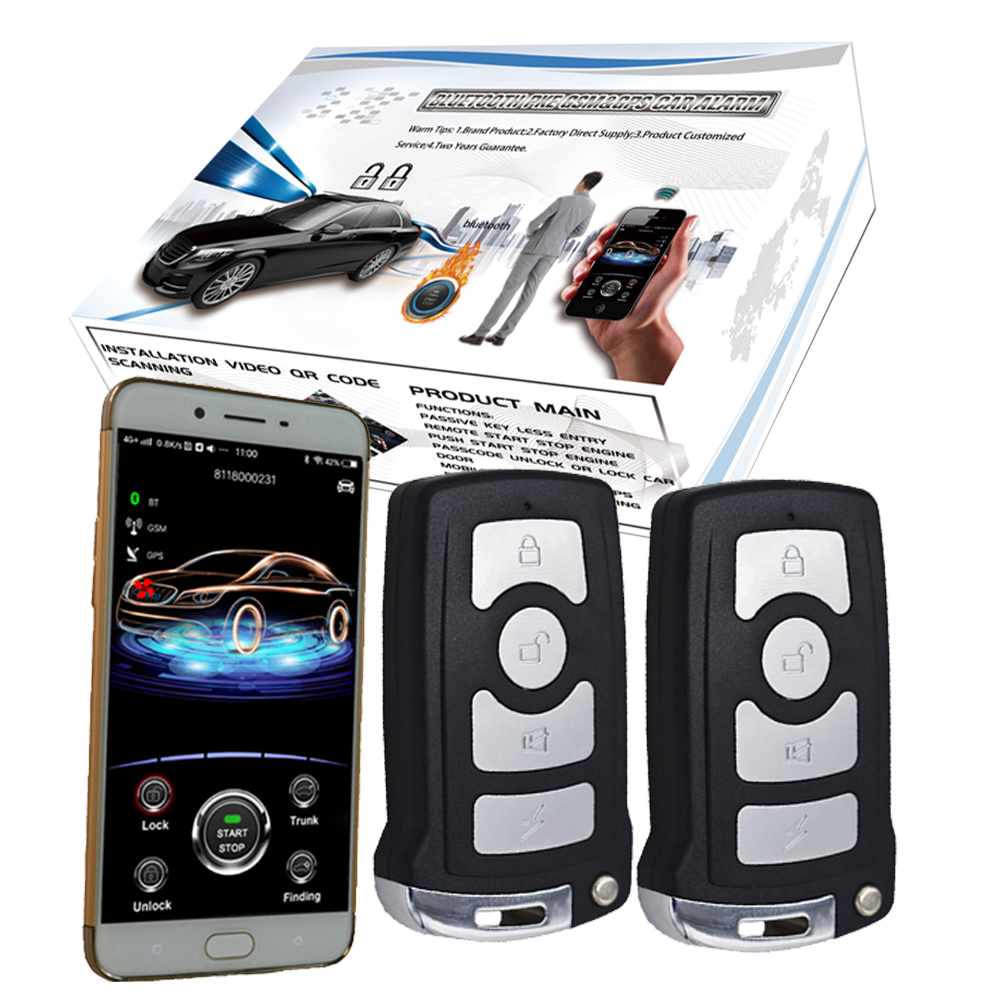 Cardot Top Quality Smart Car Alarm Pke Car Alarm Alarm Car Car
