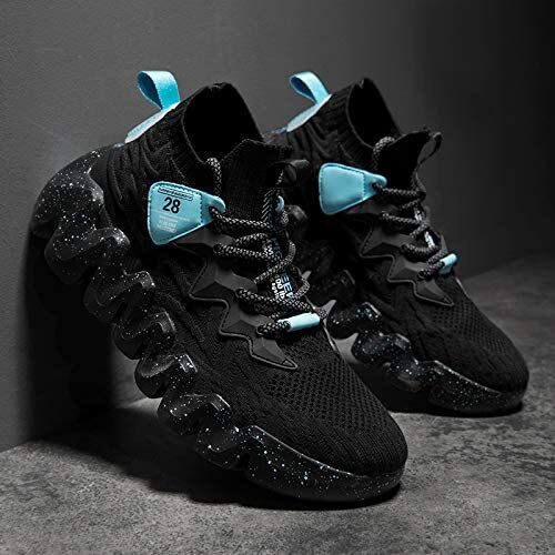 Chopben Mens Running Shoes Air Cushion Fashion Breathable Sneakers Lightweight Tennis Sport Casual Walking Athletic for Men Outdoor