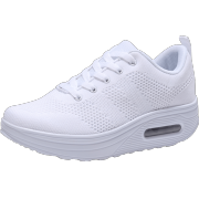 Ahico Womens Trainers Lightweight Platform Sneakers Breathable Comfortable Training Running Casual Shoes