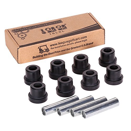 10L0L (2) Golf Cart Rear Leaf Spring Bushing Kits for EZGO TXT/Medalist