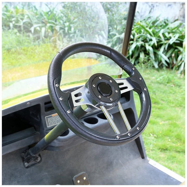10L0L Golf Cart Steering Wheel, universal golf cart EZGO Club Car Yamaha