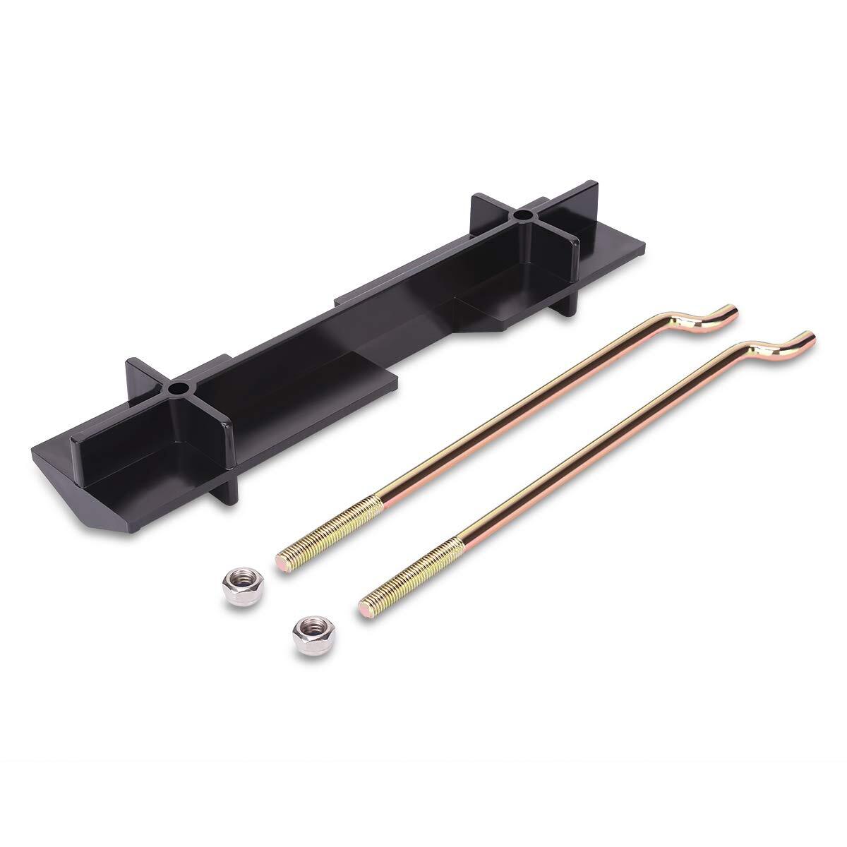 10L0L Golf Cart battery hold down with rods kit for Ezgo 1994 up