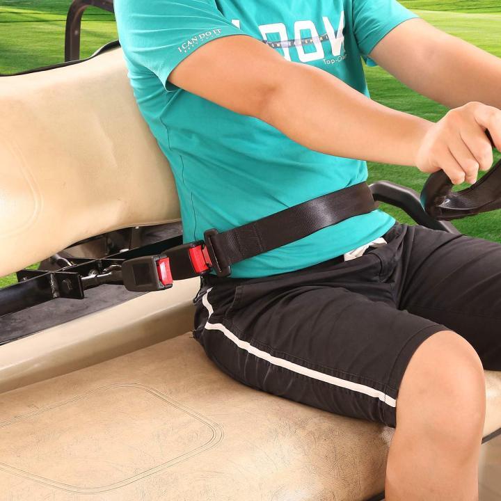 10L0L Universal Retractable Golf Cart Seat Belts 42" Compatible with