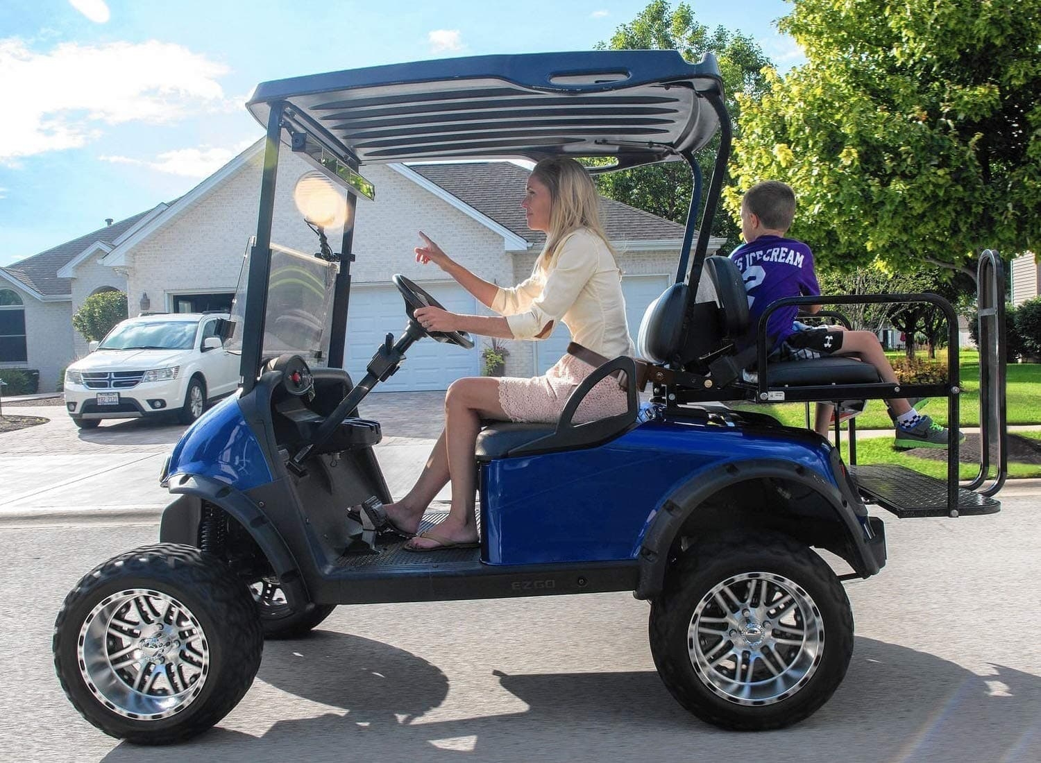 10L0L Golf Cart Seat Belt Bracket Kit Retractable for TXT&RXV of EZGO