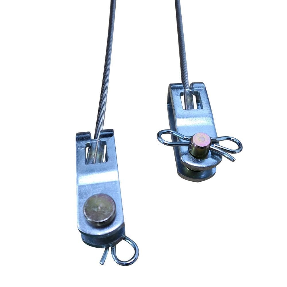 10L0L Golf Cart Brake Cable Set Passenger and Driver Side for Club Car