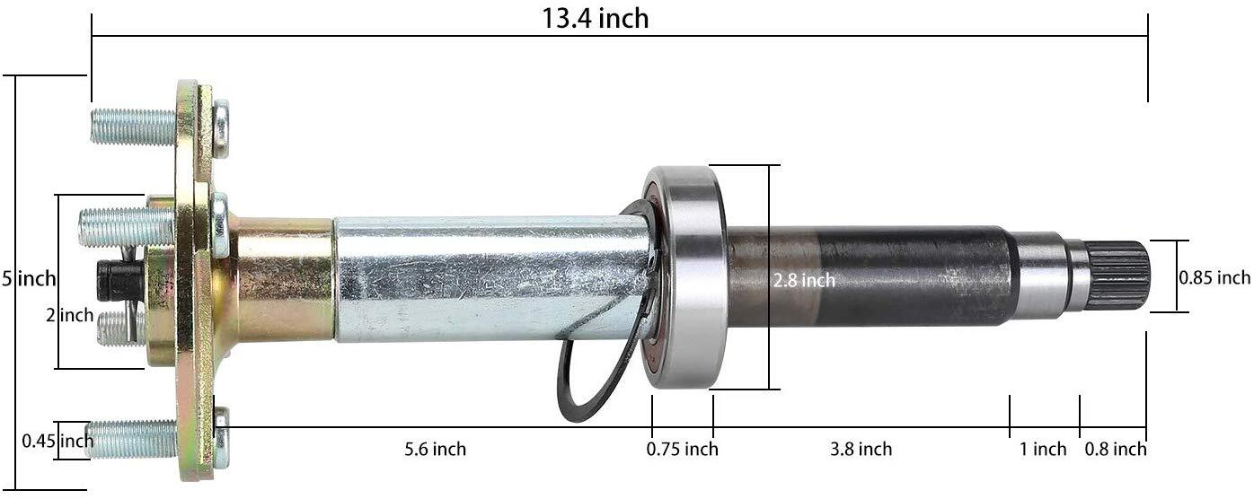 Online shopping for 10L0L Golf Cart Rear Axle Shaft Assembly Driver