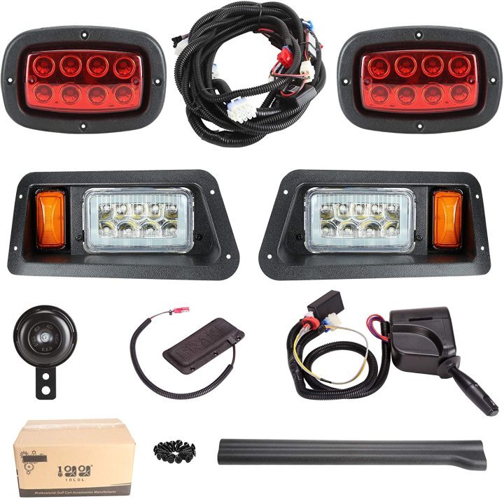 LED Light Kit with RGB Daytime Running Light for Yamaha G14, G16, G19