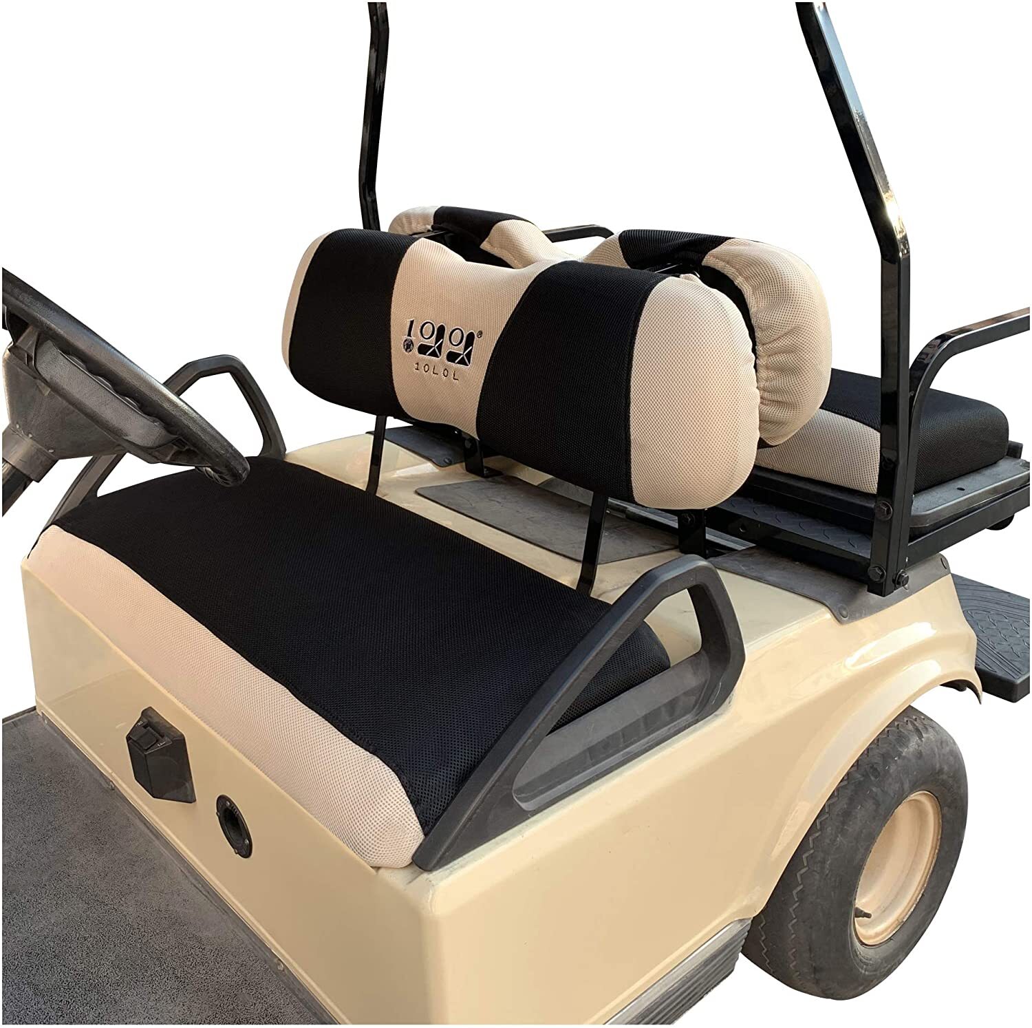 Front and Rear Seat Cover Set for Club Car DS and EZGO RXV TXT , USA