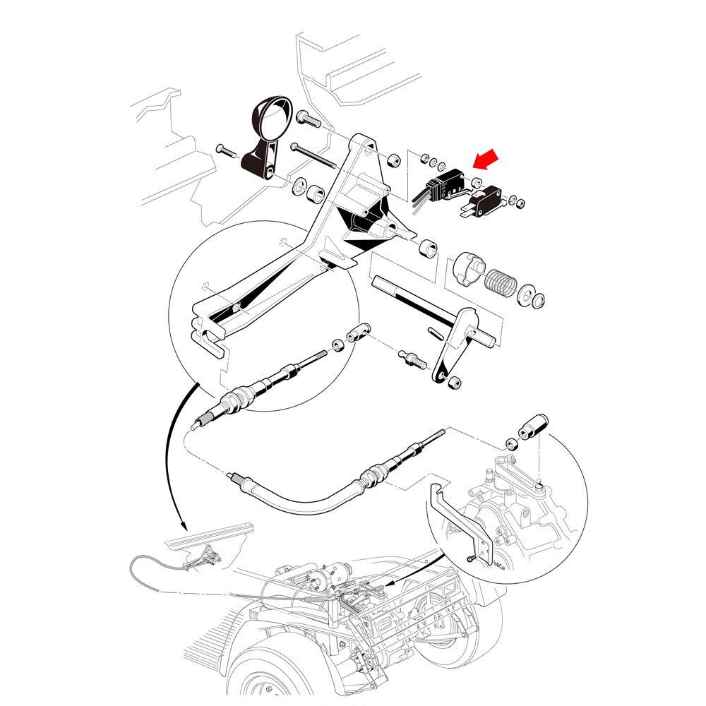 Get Your Ideal Club Car DS Reverse Warning Limit Switch 10L0L