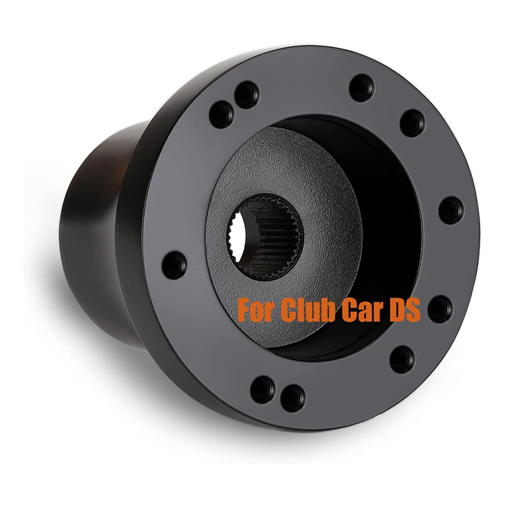 Get Your Ideal Club Car DS Steering Wheel Adapter Black 10L0L