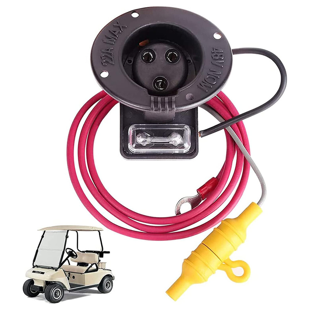 Get Club Car 48 Volt Charger Receptacle and Fuse Assembly 10L0L