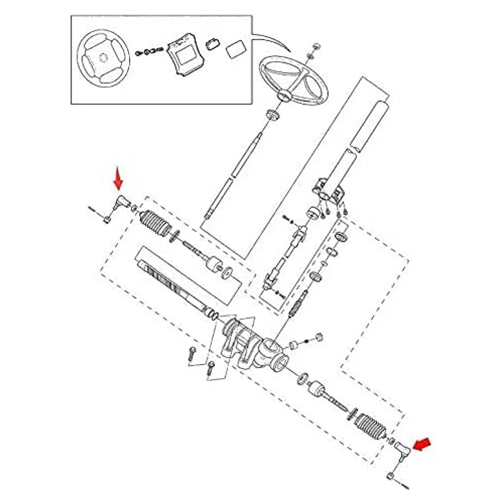 Get Your Ideal Yamaha Outer Tie Rod End 10L0L