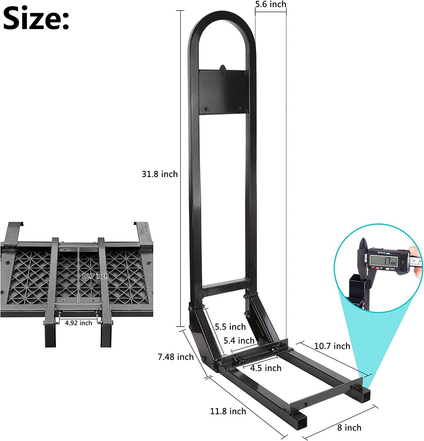 Get Your Ideal Golf Cart Rear Seat Safety Grab Bar 10L0L
