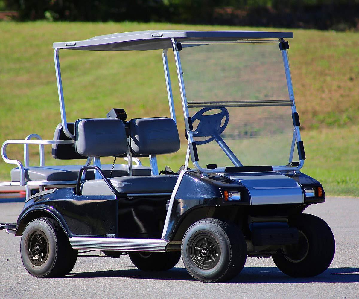 10L0L Golf Cart SS Wheel Covers Hub Caps for CAR/EZGO Par