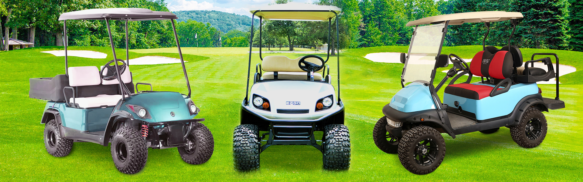 Golf cart parts and accessories for EZGO, Club Car,Yamaha.
