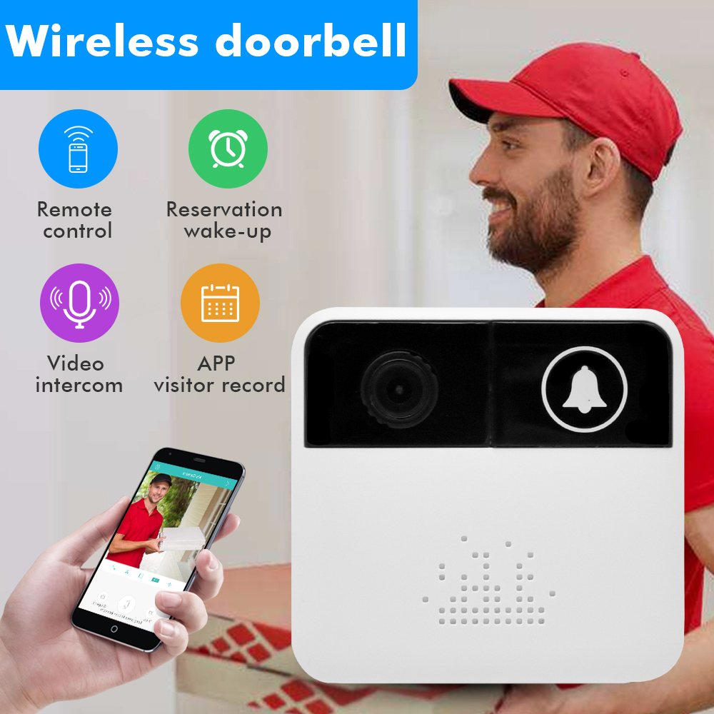 wireless doorbell intercom with camera