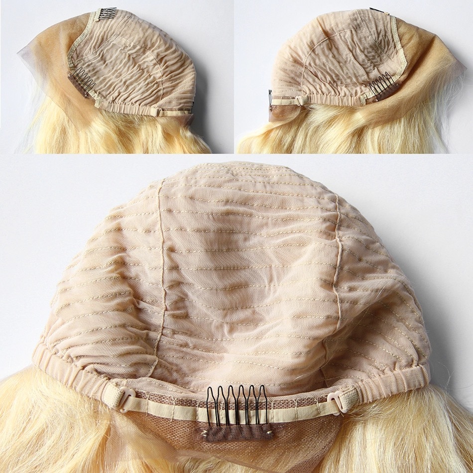 Lace Front Wigs Blonde Wavy Human Hair Wavy Braiding Hair