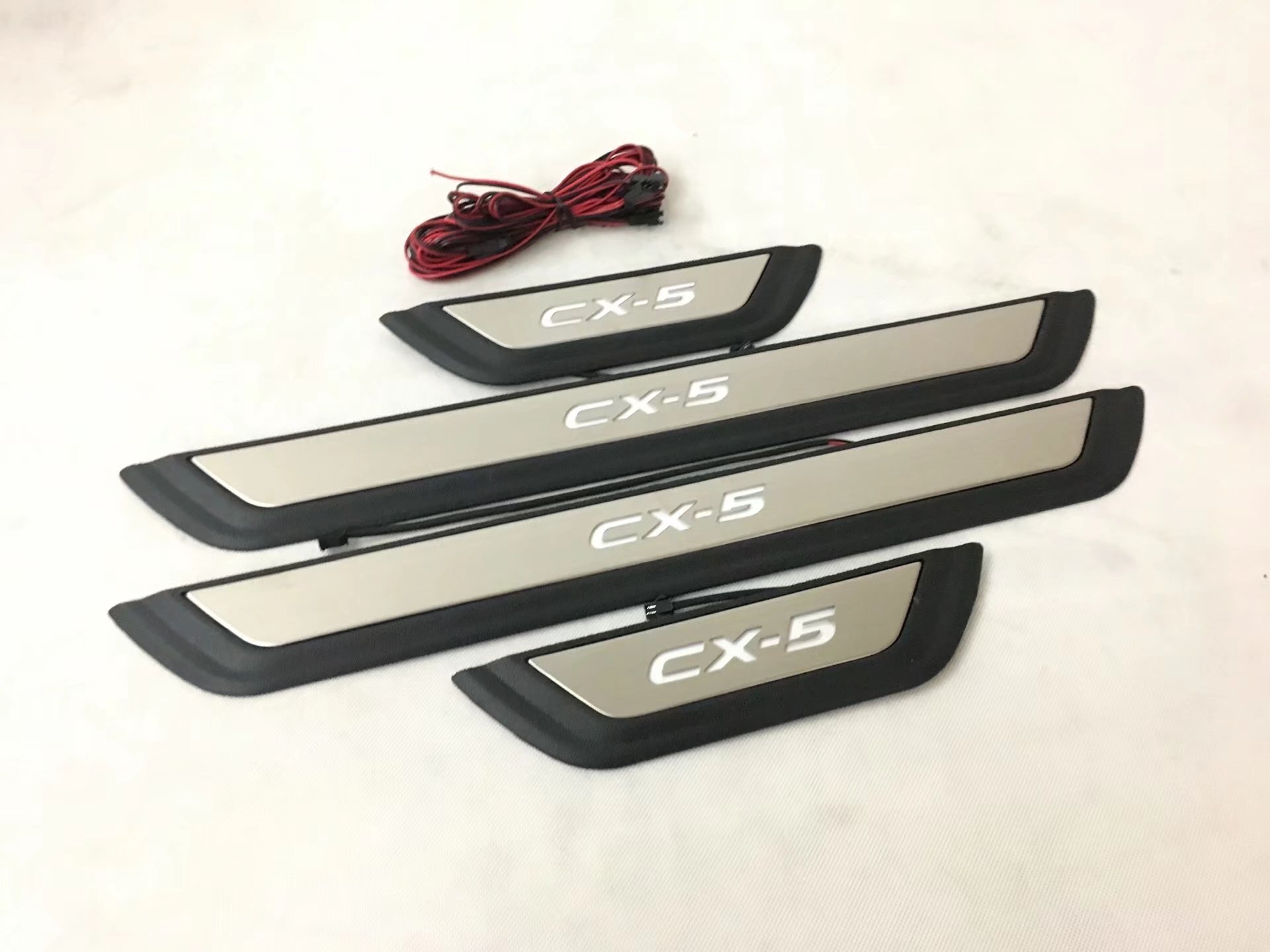 For Mazda Cx 5 Cx5 Illuminated Door Sill Plates Cx 5 Door