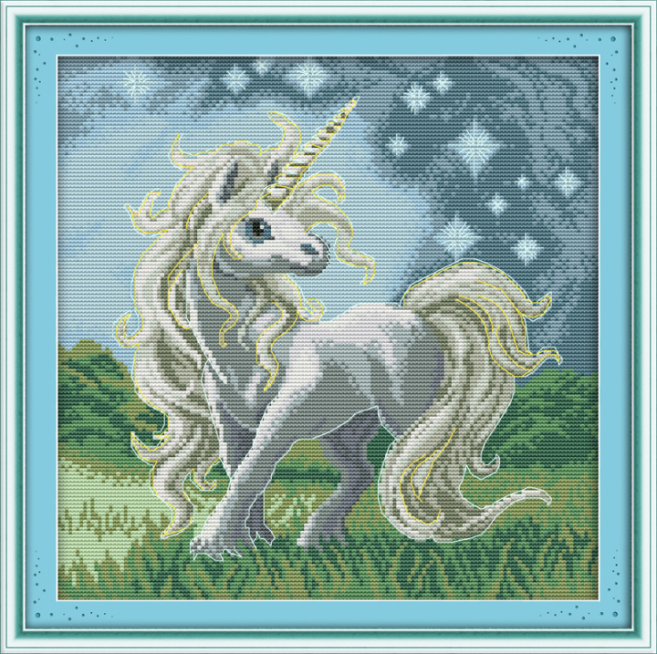 Beautiful Unicorn Cross Stitch Kit Outlet Senior Beautiful