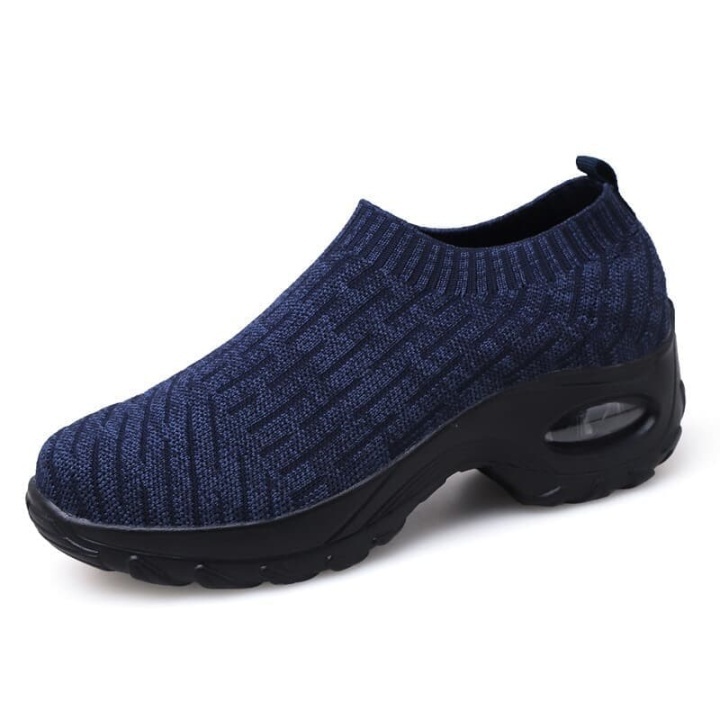 mesh cushioned running casual platform shoes