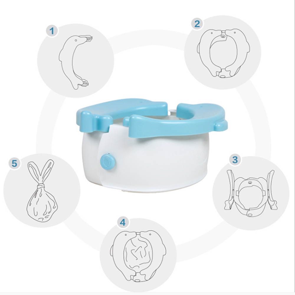 Children Baby Plastic Chamber Pots Toilet Training Seat ...