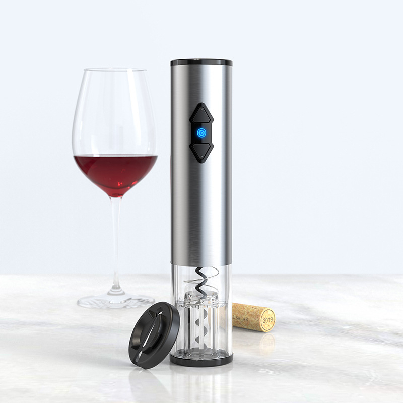 Electric Wine Opener, Automatic Electric Wine Bottle Corkscrew Opener ...