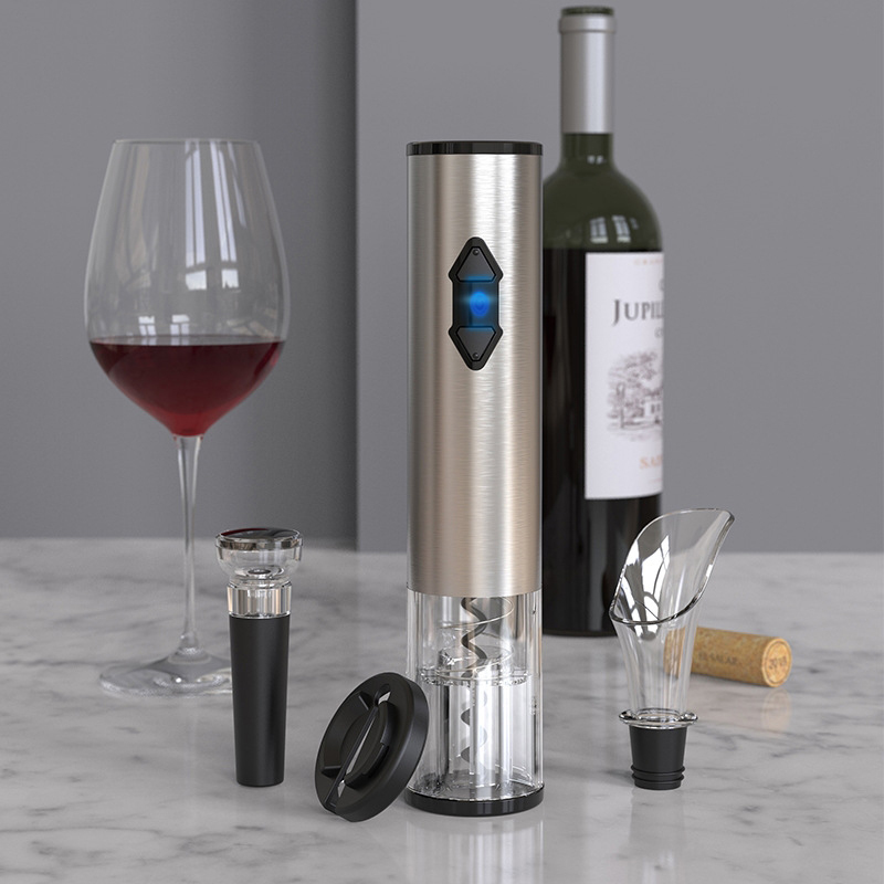 Electric Wine Bottle Opener kit Rechargeable Automatic Corkscrew
