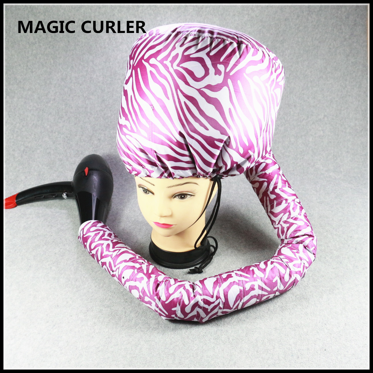 Portable Soft Hair Drying Cap Hood Hat Womens Blow Dryer Home hairdressing Salon Supply