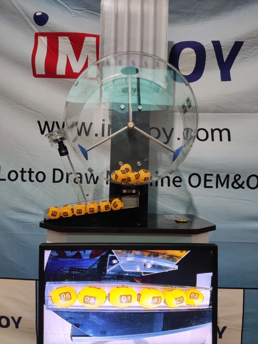 Imyjoy bingo lotto lottery machine Passed CE certification