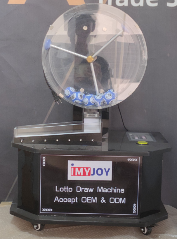 Imyjoylotto bingo draw machine with RFID system?