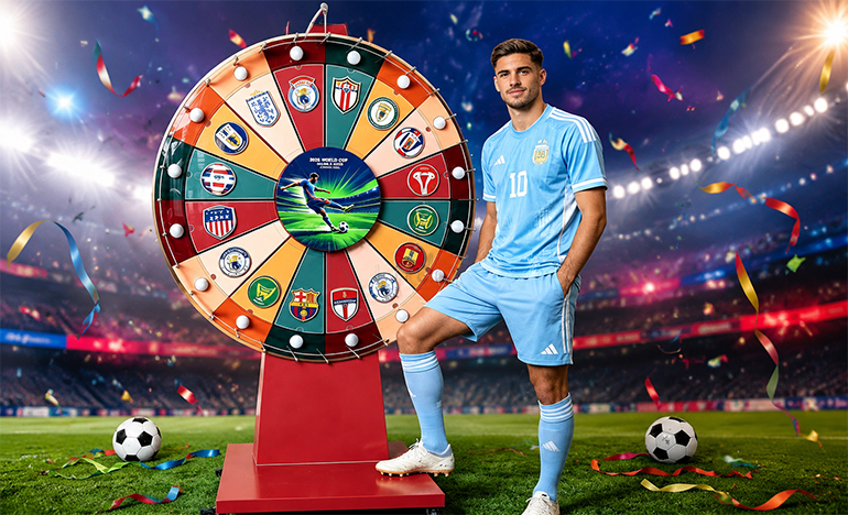 LED Luxury Prize Wheel 2026 World Cup Edition: The Future of Interactive Lottery Entertainment