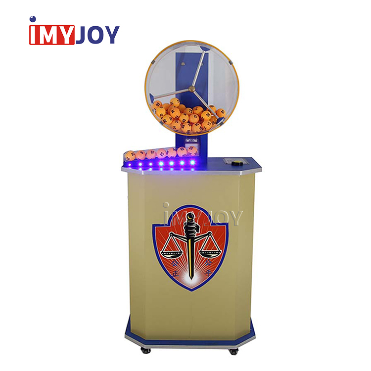 Variety colors 100 capacity lottery balls lucky Lotto drawing machine