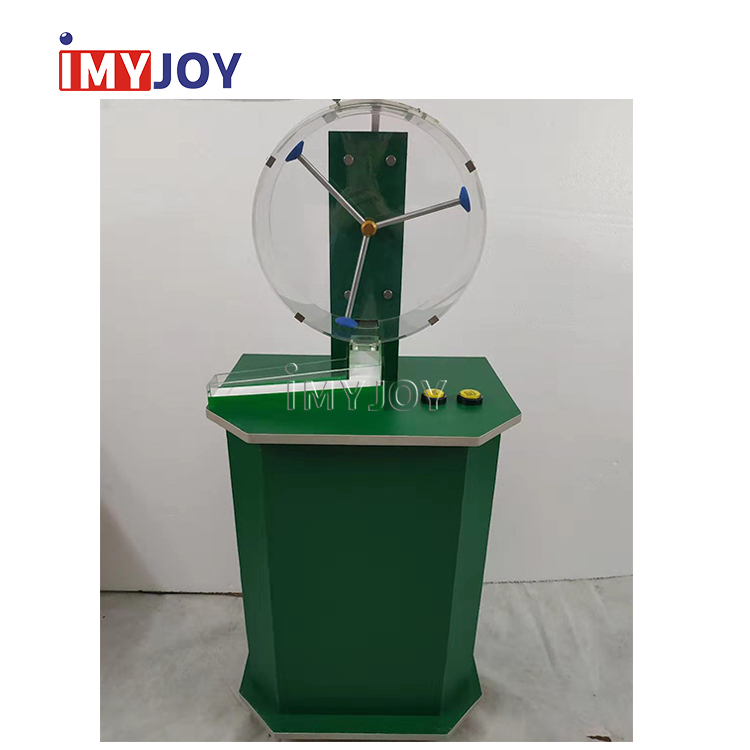 Variety colors 100 capacity lottery balls lucky Lotto drawing machine