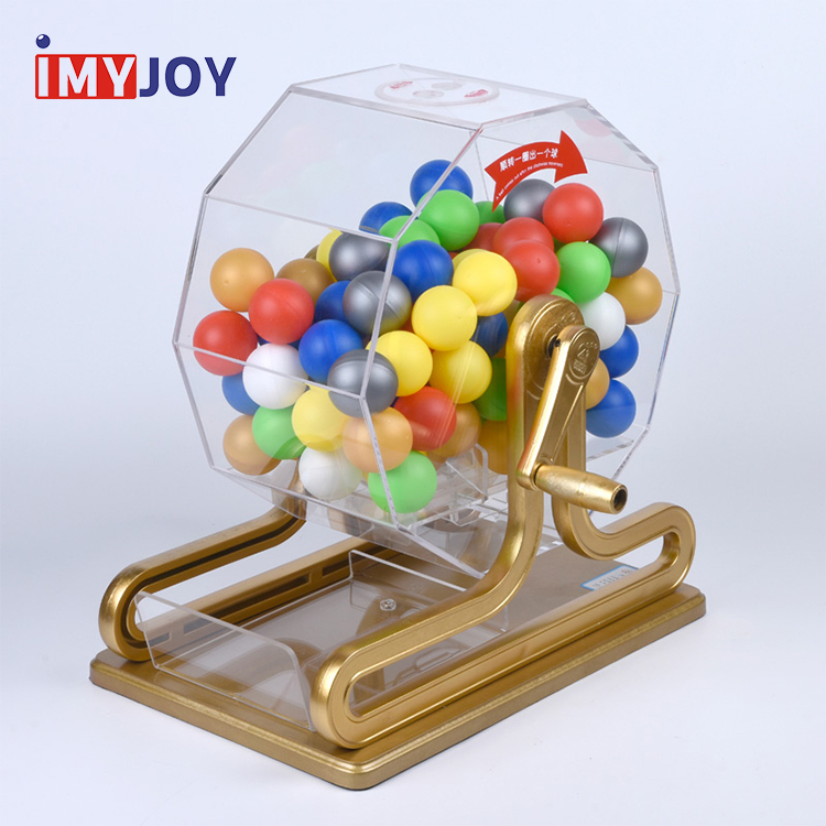 Acrylic lottery box ktv lottery turntable shake number lucky draw