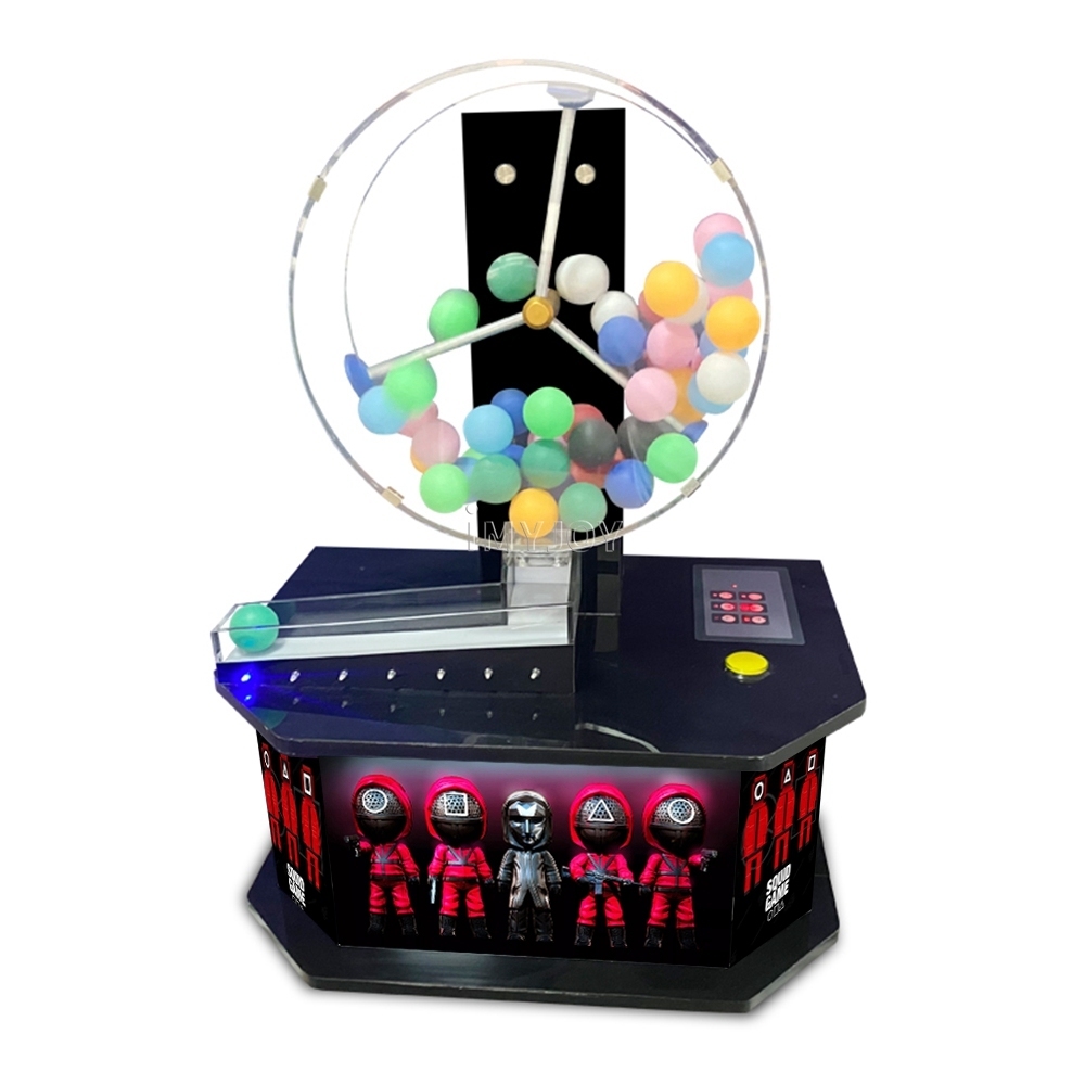 Customize Lucky Lotto Masque Squid Game theme Draw Lottery Bingo Machine