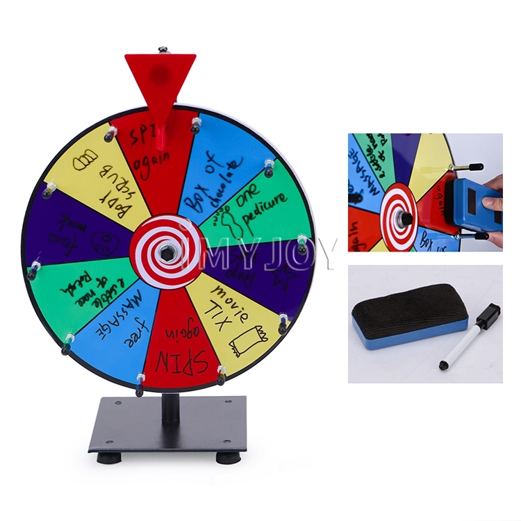 Prize Wheel Spin Wheel Game Spinner - 12 Spinning Wheel for