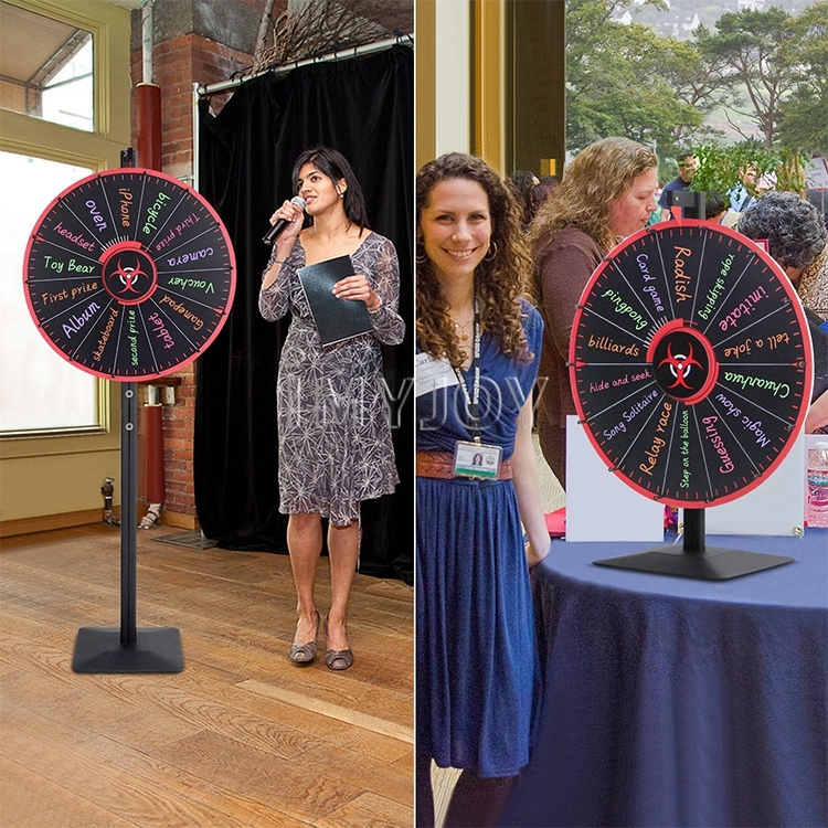  24 Prize Wheel - Dual Use Tabletop or Height