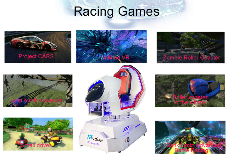 Kydavr 9D VR Racing Car On Sale
