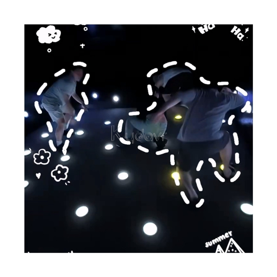 Twister Challenge Octopus Game Room – Test Your Limits with Lights, Sensors, and Speed!
