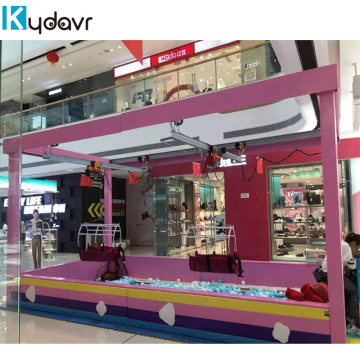 Grab gift human claw machine | the real human claw crane game machine