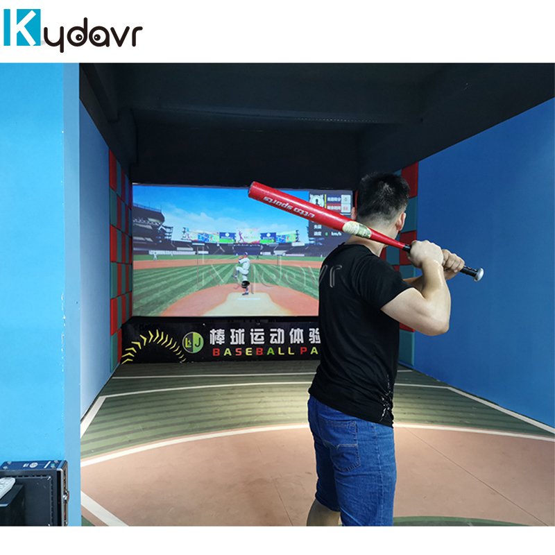 Virtual Vivid AR Interactive Sports Game Simulated Baseball Interactive